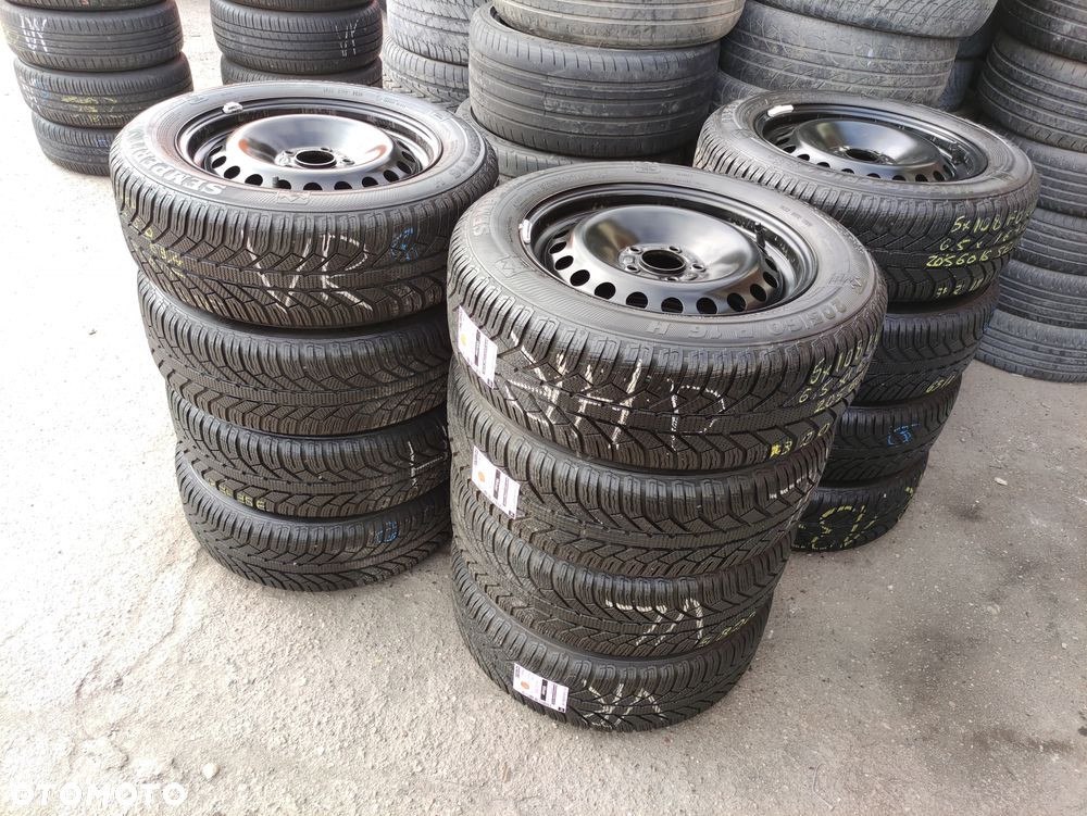 5x108 Felgi Stalowe Stal 16 Koła zimowe zima FORD MONDEO MK3 MK4 MK5 FOCUS MK3 MK4 CMAX C-MAX Grand C-max TOURNEO TRANSIT CONNECT VOLVO C30 V40 S40 V50 7mm Legnica ALU-RAD 205/60 - 2