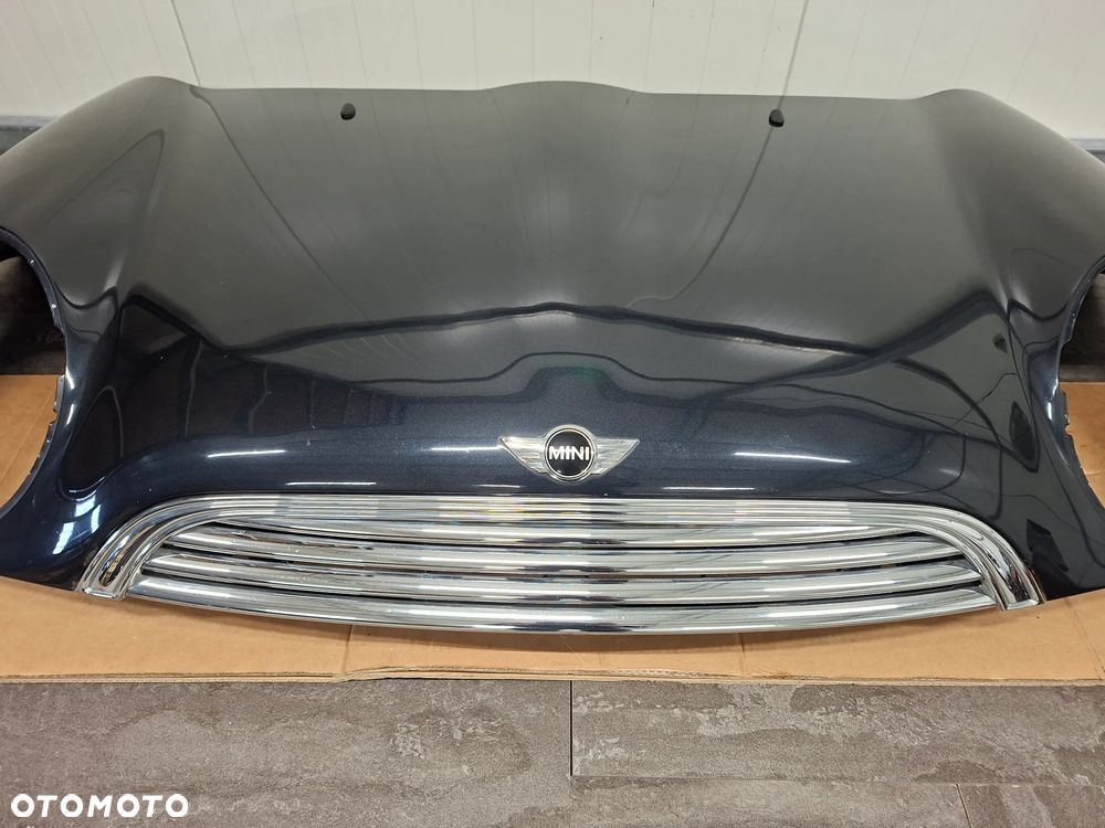 MINI Cooper R50 R52 Maska Pokrywa silnika Grill Czarna - 12