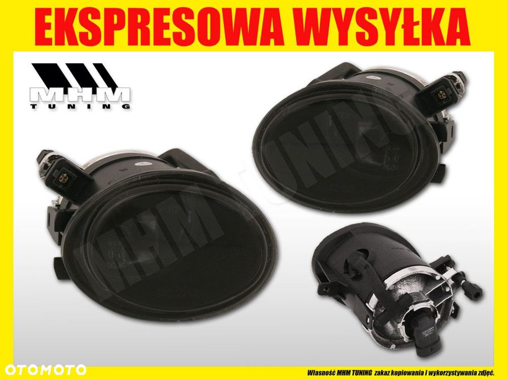 HALOGEN KPL BLACK BMW 3 E46 5 E39 M-PAKIET M3 M5 - 2