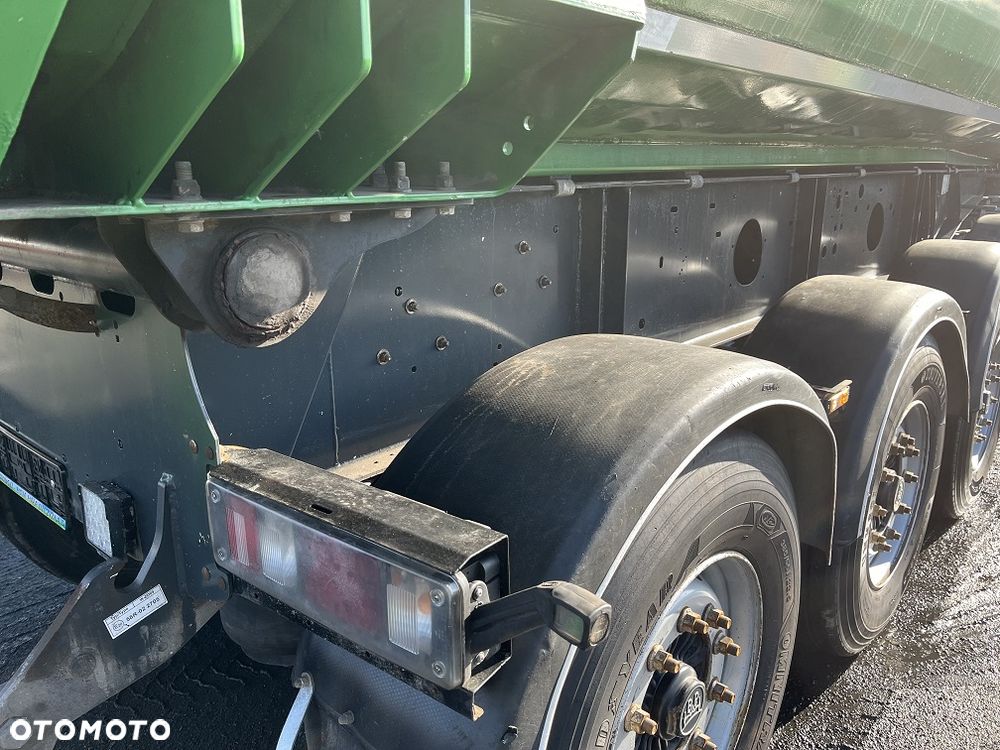 Langendorf SK stalowa 28m3 Hardox rynna 2018 naczepa wywrotka stal z NIEMIEC - 14