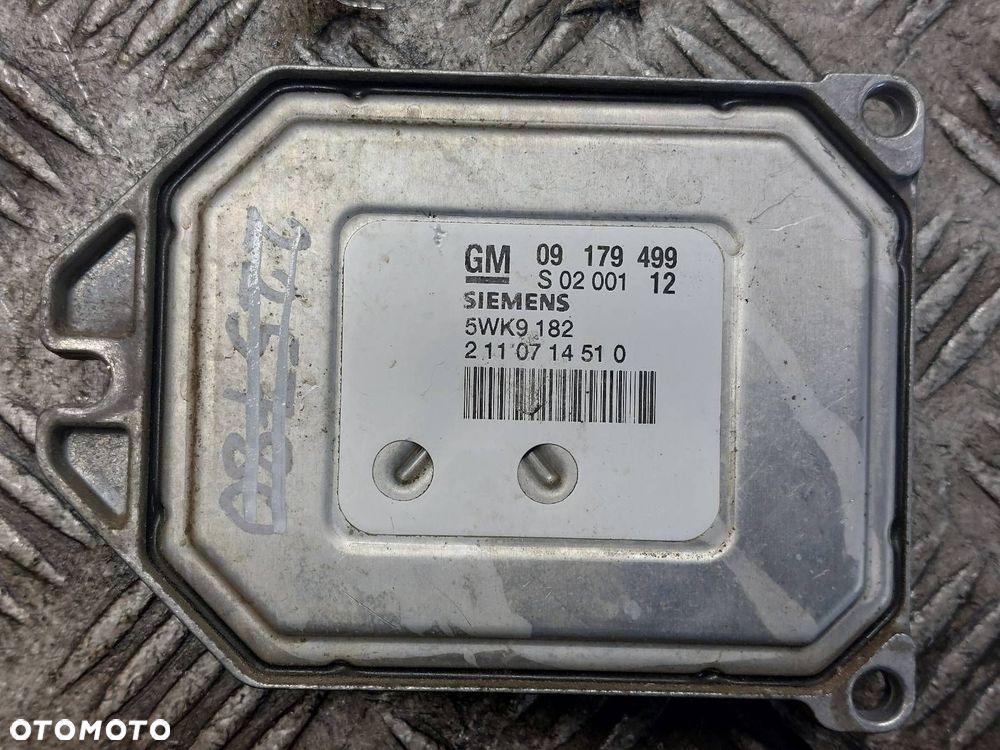 KOMPUTER STEROWNIK SILNIKA OPEL VECTRA C 1.8 16V 09179499 - 1