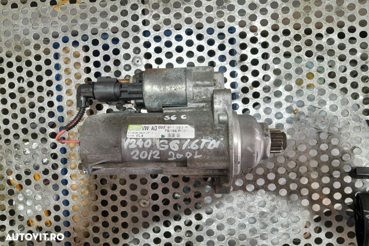 Electromotor 02Z911023P 02Z911023P Volkswagen VW Golf 6 [2008 - 2015] - 1