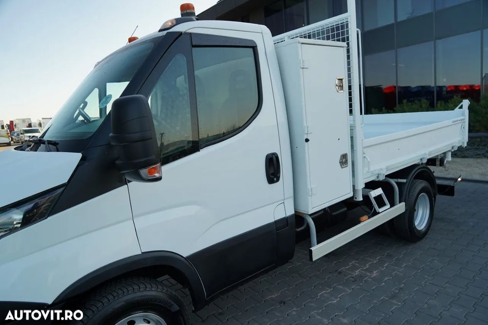 Iveco DAILY 70-180 / BASCULATOR SPATE 2.8 M / MASĂ NETĂ: 7.0 T / DUBLU / BLOCARE PUNȚI - 18