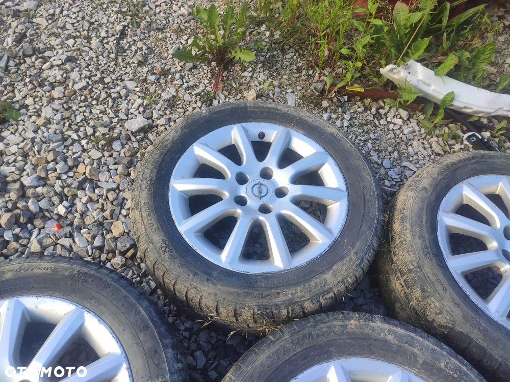 KL Koła Felgi Opel Zafira II Astra H 5x110 R16 6,5" x 16 ET 37 Opony Zima 205/55r16 13116623 - 4