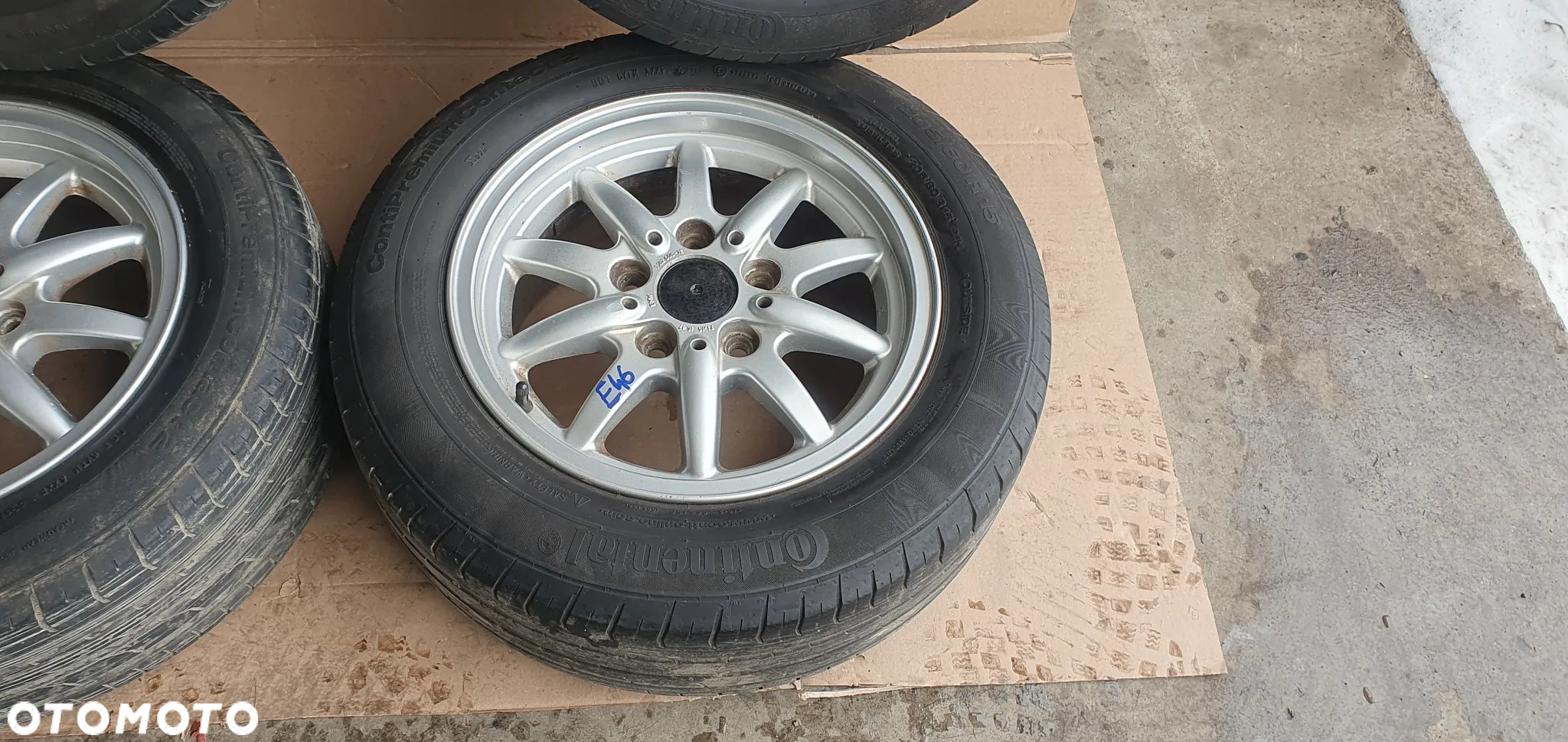 Alufelgi z oponami Styling 27 5x120 15 7J ET47 205/60 R15 BMW 1182608 - 5