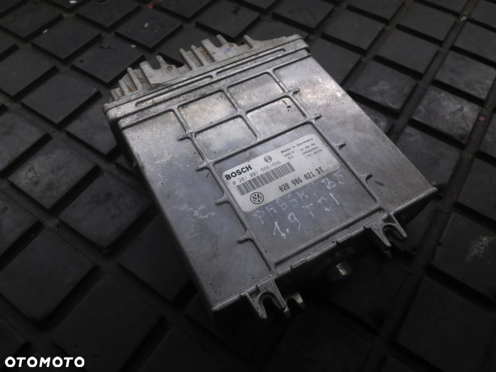 VW PASSAT B5 1.9TDI ECU STEROWNIK SILNIKA KOMPUTER 028906021DT 0281001555/556 VOLKSWAGEN + WTYCZKA INSTALACJA   POSIADAM 2 SZT - 3