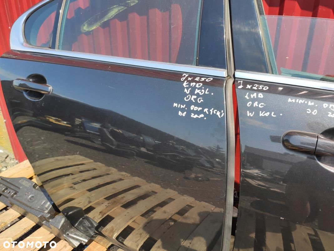 JAGUAR XF X250 DRZWI PRAWY TYŁ PRAWE TYLNE ORYGINAŁ ŁADNE W KOLOR - 8