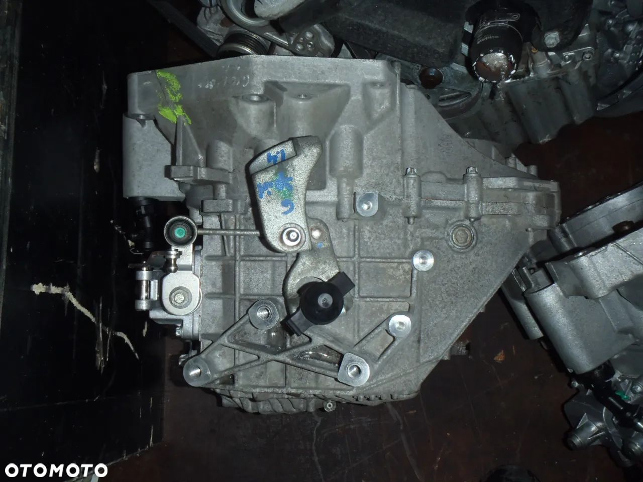 skrzynia biegów fiat doblo combo scudo jumpy bravo II mito grande evo lancia alfa 1.4 16v 1.6 multijet boczny wybierak jak nowa - 1