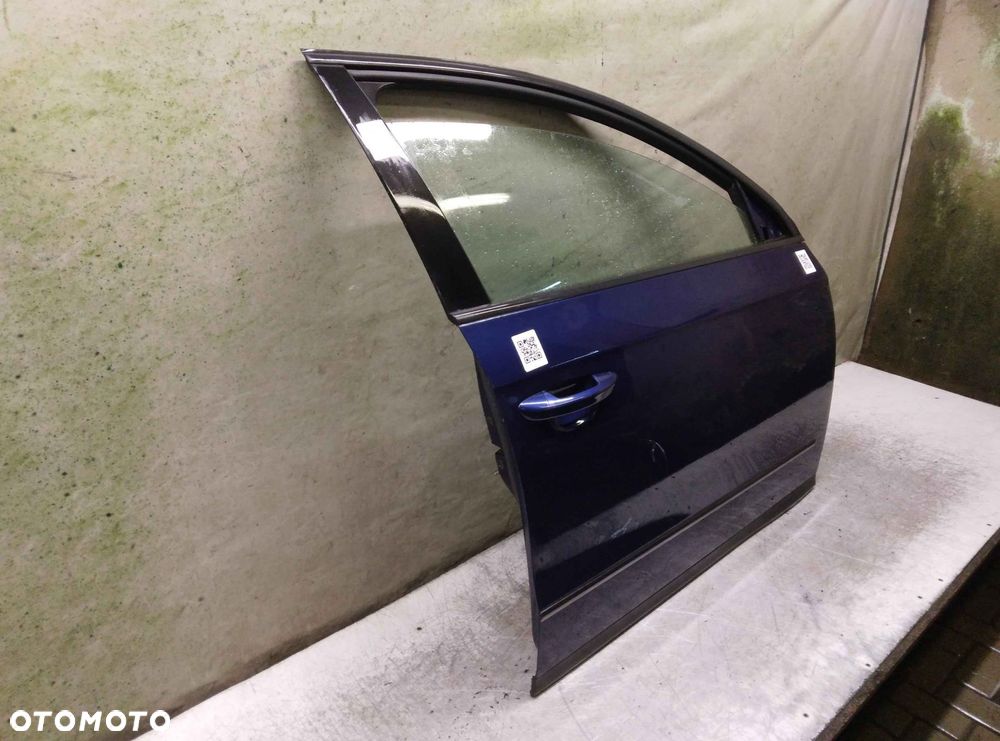 $ DRZWI PRZÓD PRZEDNIE PRAWE DO VOLKSWAGEN VW PASSAT B6 LB5N NIEBIESKI - 4