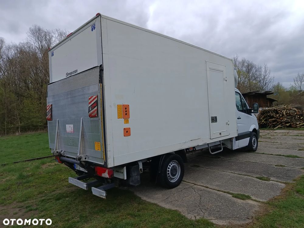 Używany Mercedes-Benz Sprinter KONTENER+ winda ZEPRO (750kg) 2.1 diesel ...
