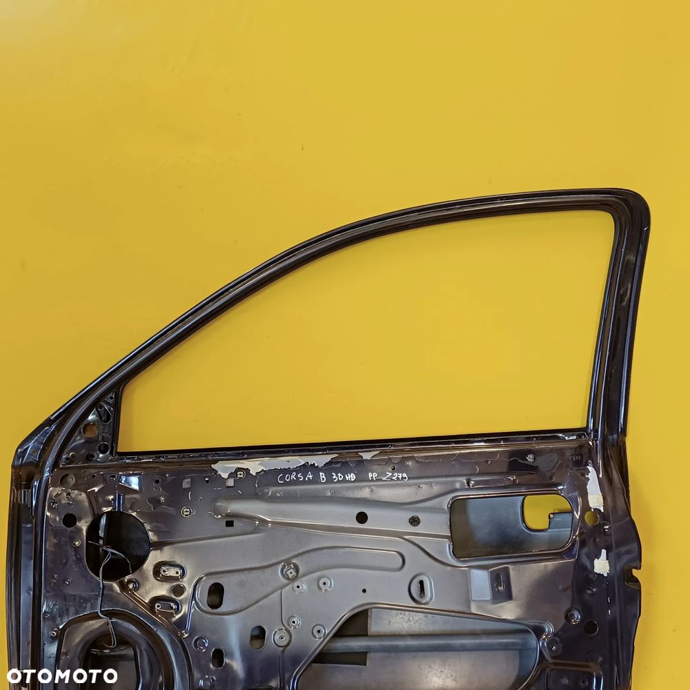 DRZWI PRAWY PRZÓD PRAWE PRZEDNIE OPEL CORSA B 3D HB LAK: Z279 NR818 - 12