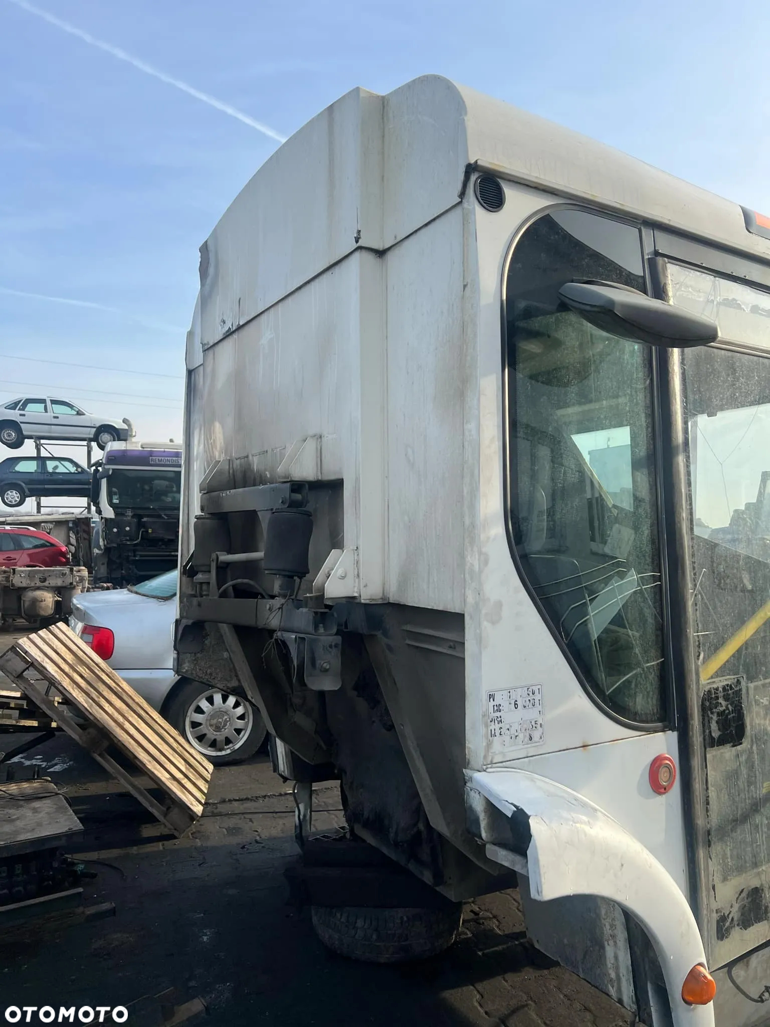 Kabina MAN autobus !! Karoseria, transport !! Zabudowa śmieciarki !! - 3