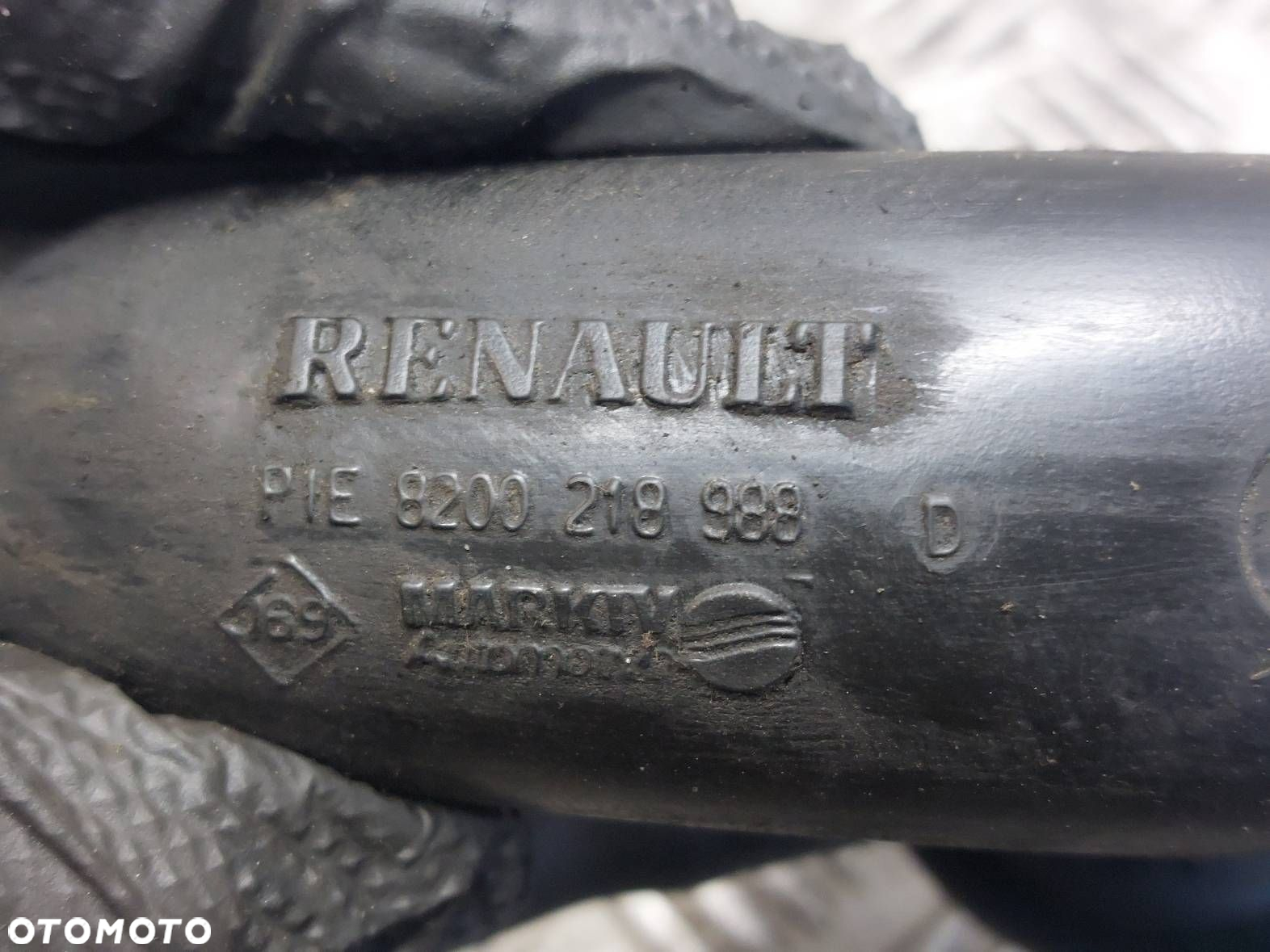 RURA DOLOT POWIETRZA MEGANE II 1.5 DCI 8200218988 8200218987 - 2