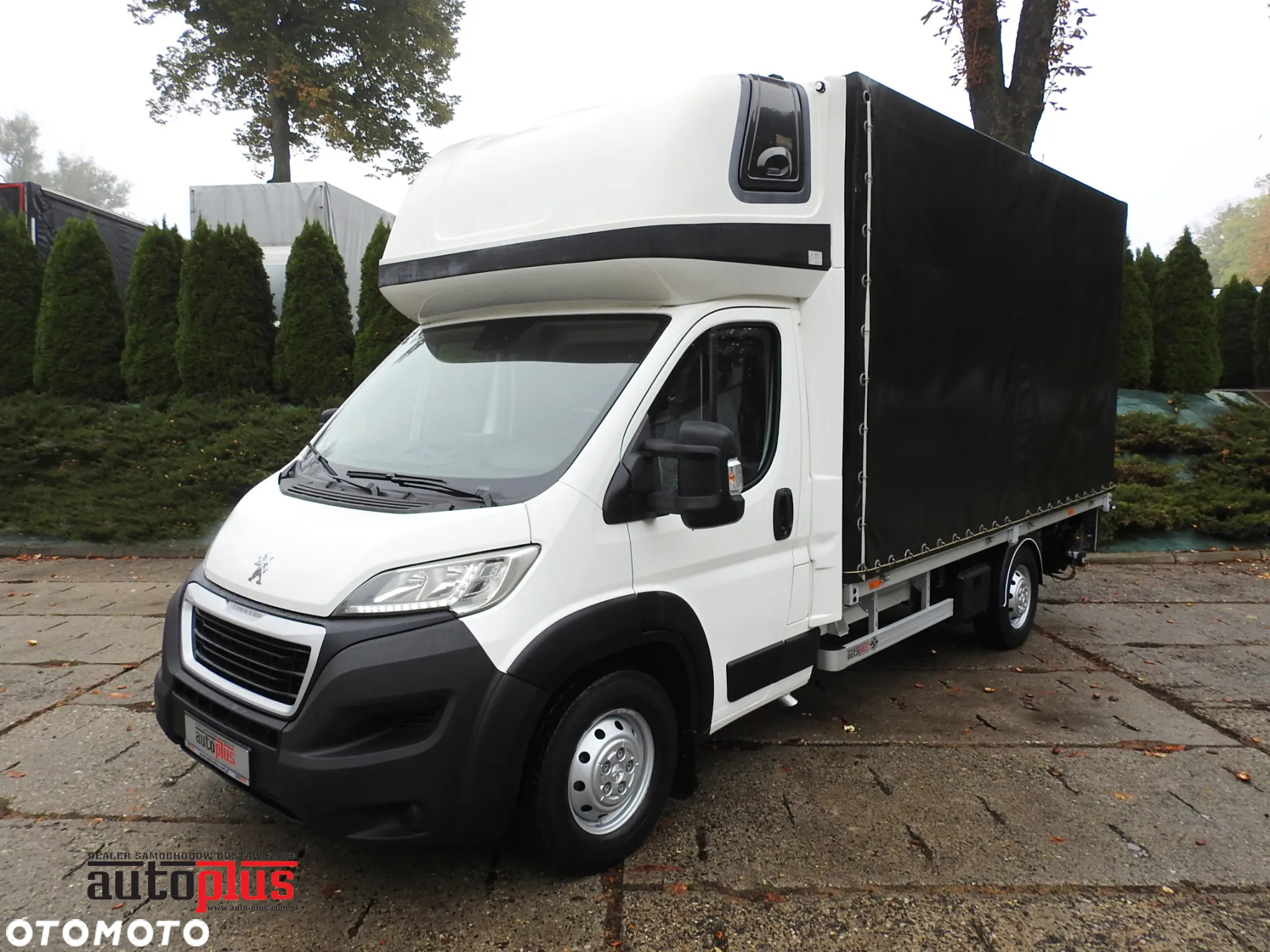 Peugeot BOXER PLANDEKA WINDA 8 PALET WEBASTO KLIMATYZACJA LEDY 165KM [ K67489 ] - 2
