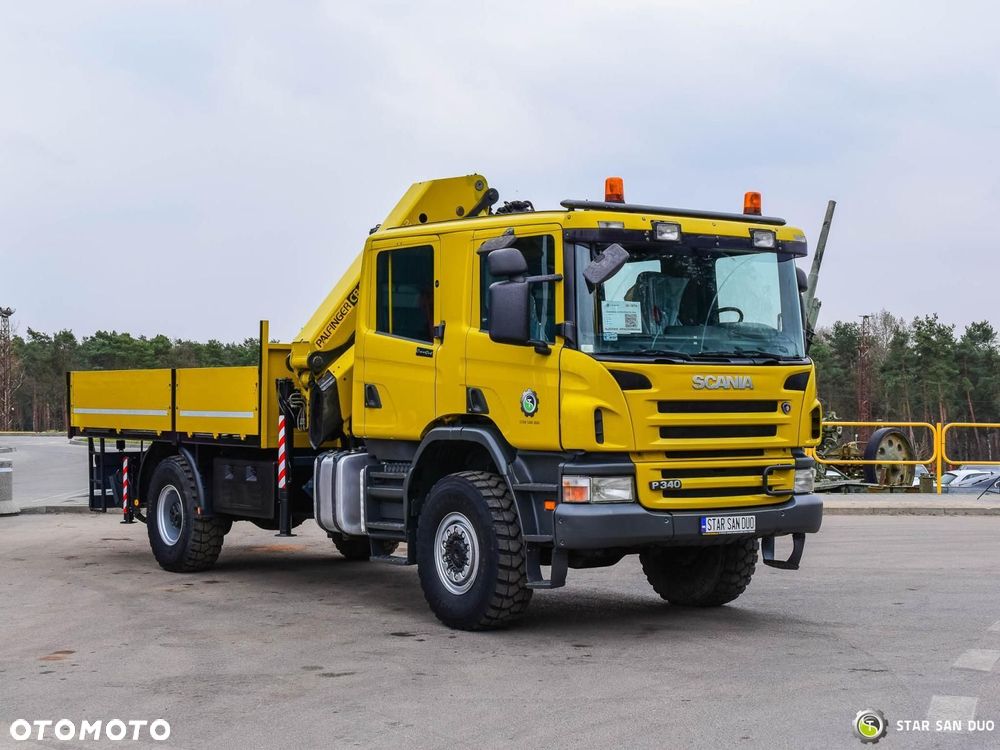 Scania P340 4x4 PALFINGER PK 27002 HDS Żuraw - 10
