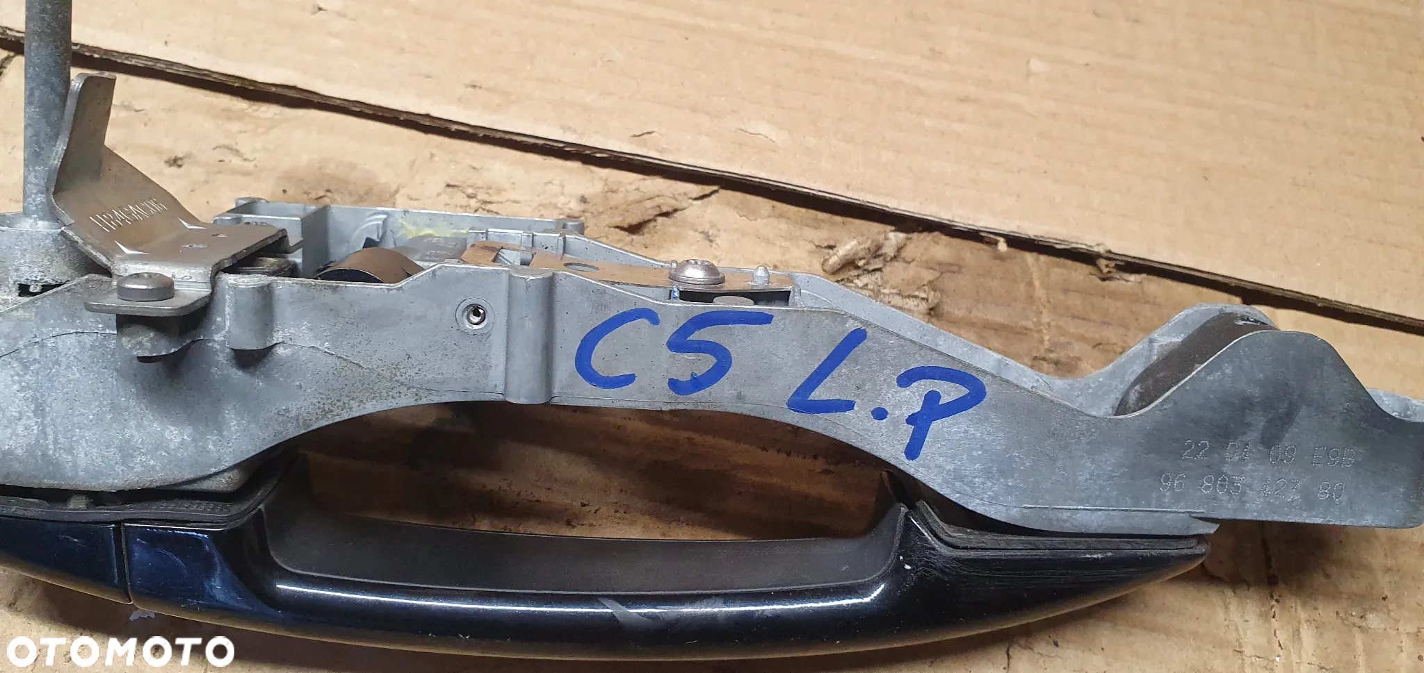 Klamka lewy przód przednia lewa Citroen C5 III KTVD 9680342780 - 7