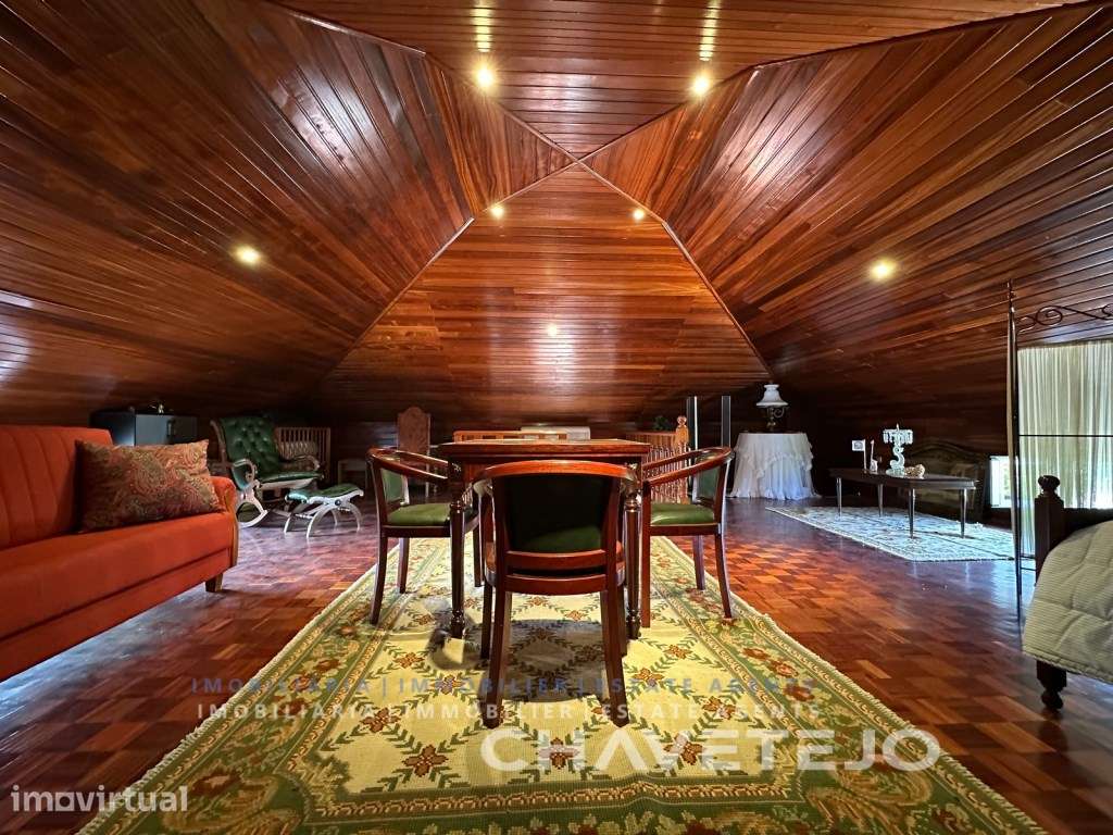 Moradia V4 com garagem e piscina a 7 km de Tomar e de praia fluvial... - Grande imagem: 4/36