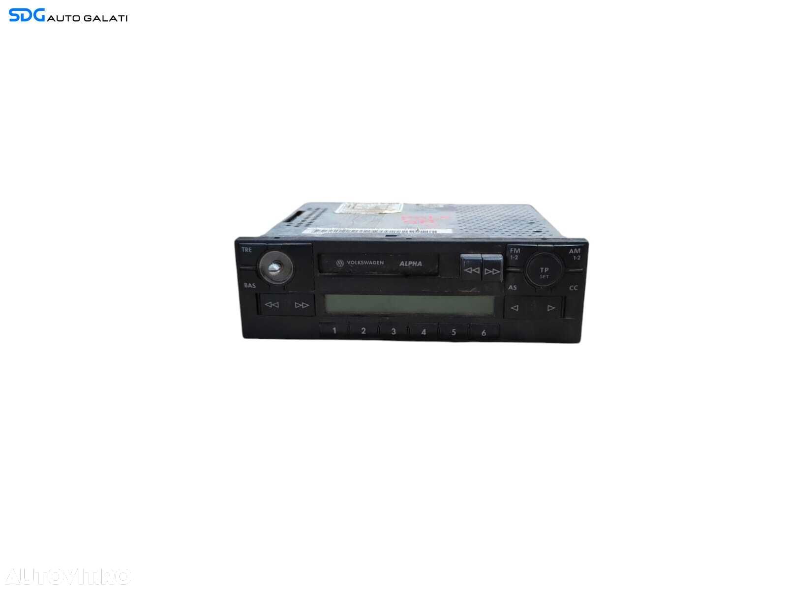 Unitate Radio cu Caseta Alpha Volkswagen Polo 9N 2002 - 2005 Cod 6X0035153A [L5631] - 1