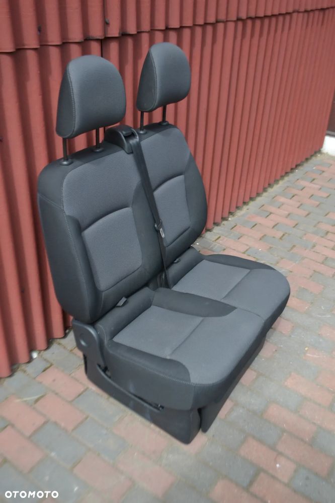 RENAULT TRAFIC 3 III 4 IV fotel lewy kierowcy Fotele Prawy Lewy Pasazera Ławka Dwójka - 5