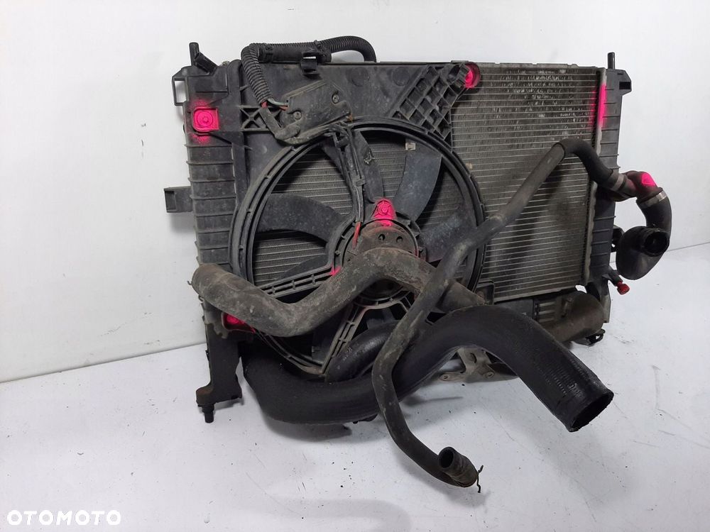 OPEL MERIVA A 1.3CDTI CHLODNICE WODY KLIMATYZACJI WENTYLATORY KPL 52406448 - 4
