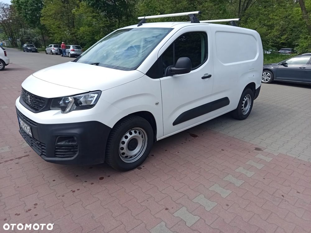 Peugeot PARTNER LONG 1,5 HDI (130 KM ) SALON POLSKA 1 Właściciel, FA-VAT 23%, Klimatyzacja, 3 osoby, Zadbany - 1