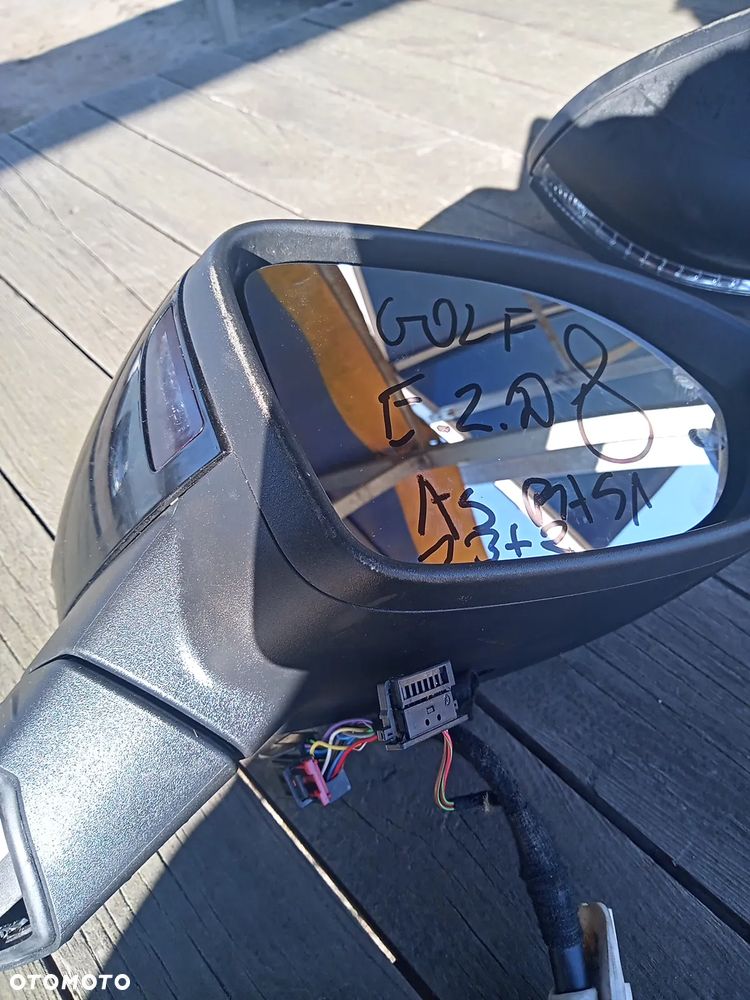 LUSTERKO VW GOLF VIII Lewe Prawe Asystent 13+3 pin - 8