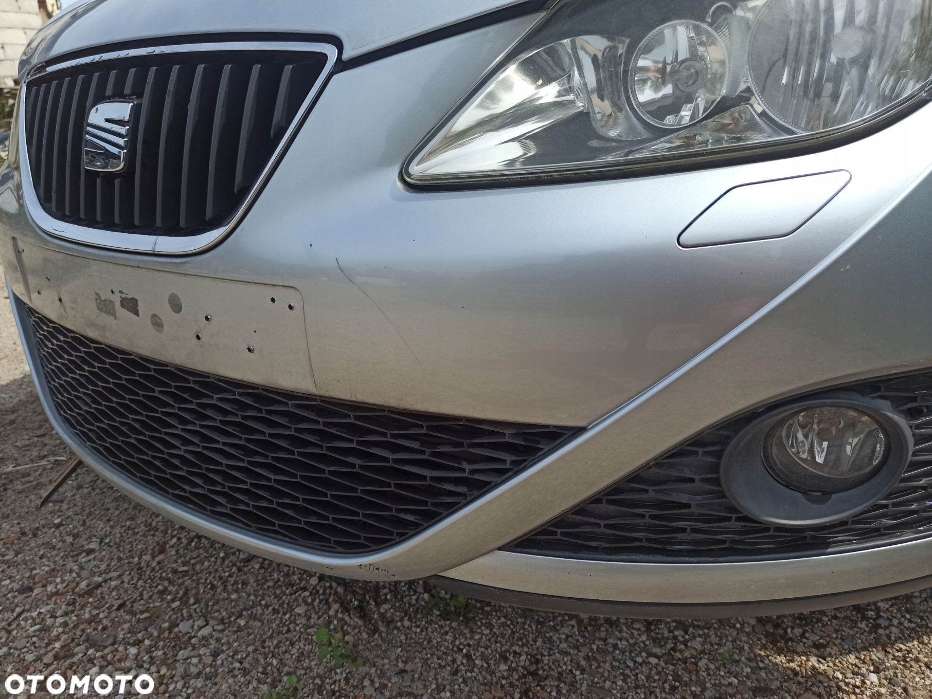 Zderzak przód kompletny SEAT IBIZA IV LS7Y 08-12 spryski - 8