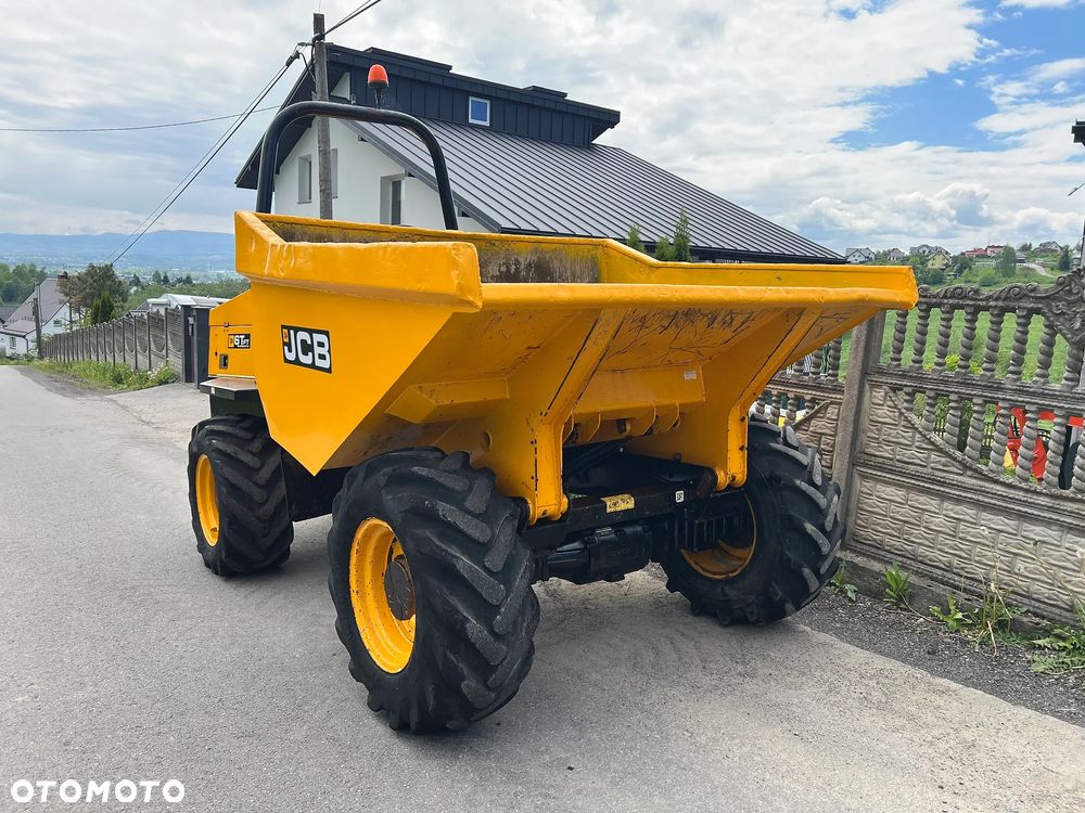 JCB Wozidło Budowlane | JCB 6T FT | 6 Ton | Prosty Wysyp | 4x4 | 6000 kG | Stan IDEALNY | 2300 MTH | - 11