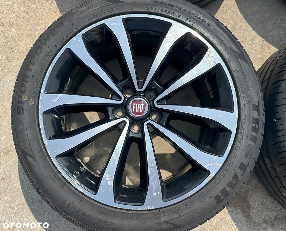 Koła Alufelgi 17" 5x98 Fiat Tipo II Doblo Aluminiowe 225/45/R17 - 5