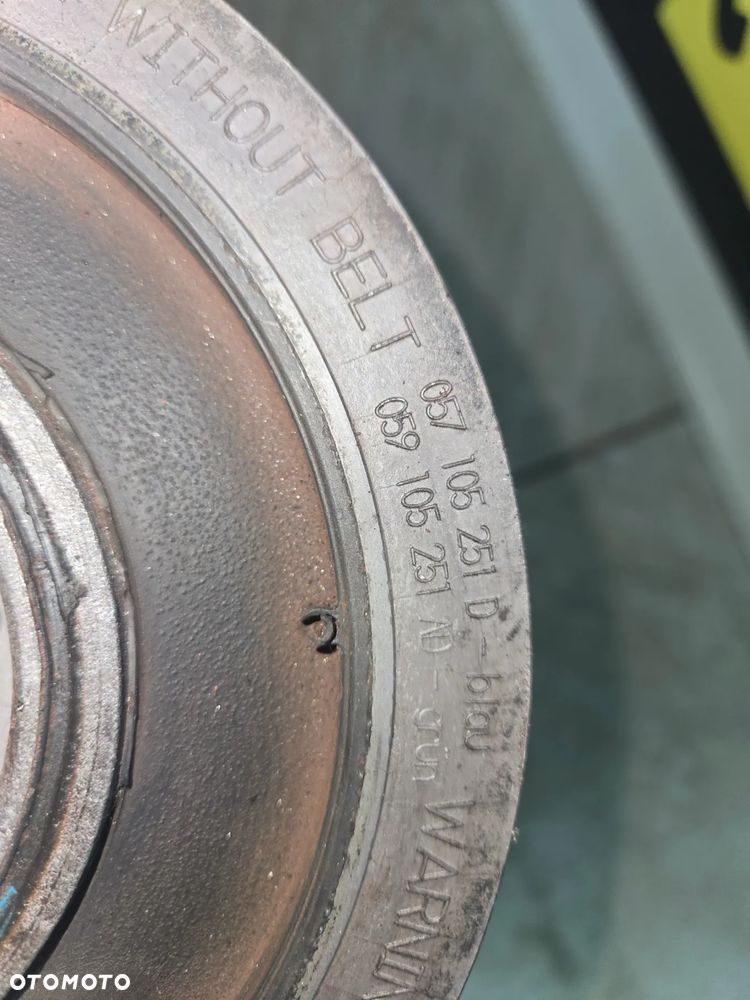 AUDI VW KOŁO PASOWE 3.0 TDI 059105251AD - 4