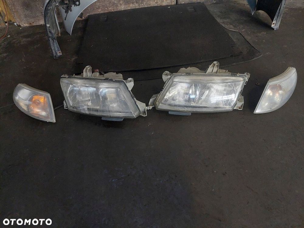 KOMPLETNY PRZÓD MASKA ZDERZAK BŁOTNIKI LAMPY GRILL SAAB 9-5 I 268 - 9