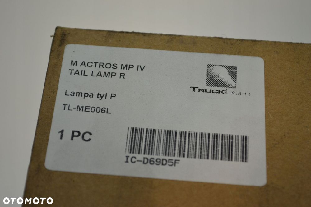 MERCEDES ACTROS MP4 Lampa tył TRUCKLIGHT TL-ME006L - 9