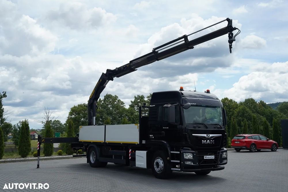 MAN TGS 18.460 / 4X2 / DROPSIDE / PALFINGER PK 230001 / MAX. LOAD CAPACITY: 5,950 KG / NAVI / ROTATOR / PARKING AIR CONDITIONING / MANUAL / EURO 6 - 10