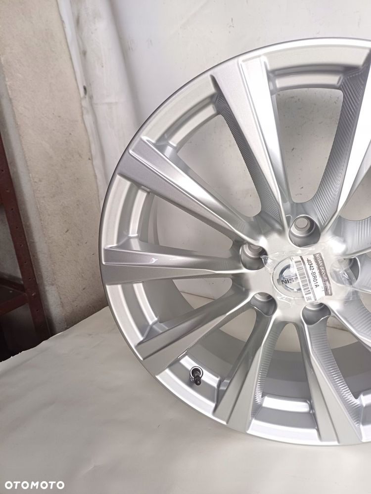 4x felgi felga aluminiowa kadjar pulsar x-trail 7.0jx19 5x114.3 et 40 - 4