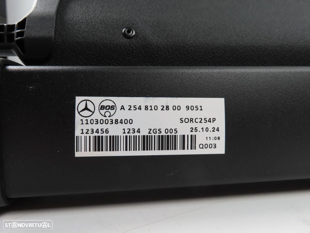 Cortina / Chapeleira da mala Usado / Original MERCEDES-BENZ GLC Coupe (C253) A25... - 5