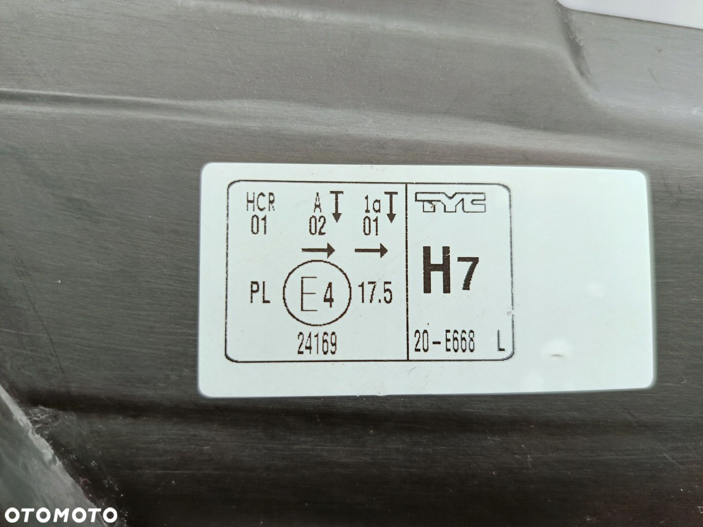 VOLKSWAGEN POLO V 6R 6C1 LIFT 14- LAMPA LEWA PRZEDNIA ZWYKŁA TYC 20-E668 - 11