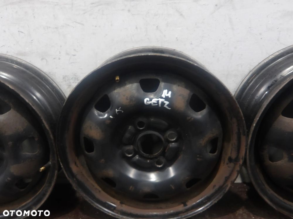 HYUNDAI GETZ 1.1B FELGI STALOWE STALÓWKI 4X100 R14 5J ET46 5291025600 - 5