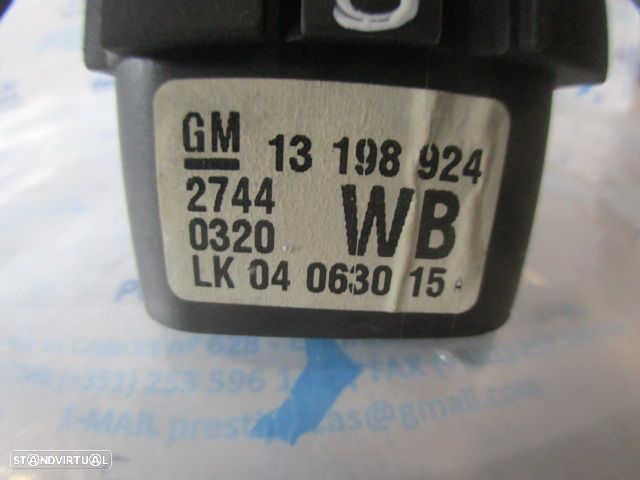 Interruptor 13198924 OPEL ASTRA H COMBI 2004 1.7 CDTI 101CV 5P PRETO LUZES - 3