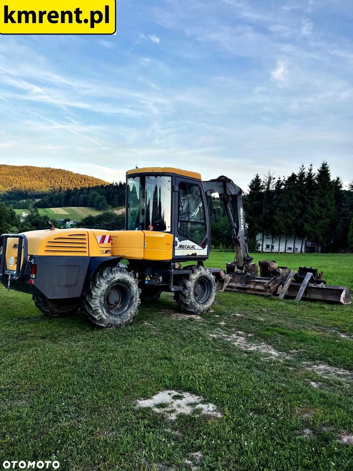 Mecalac 12 MTX KOPARKO-ŁADOWARKA 2012r. | MECALAC MSX MXT 714 - 1