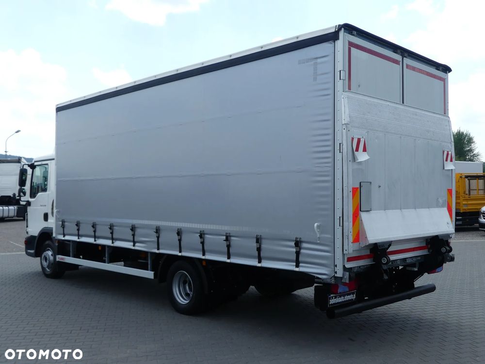 MAN TGL 12.190 / FIRANKA + WINDA / PRZEBIEG 120 TYS KM ! / KLIMA / - 5
