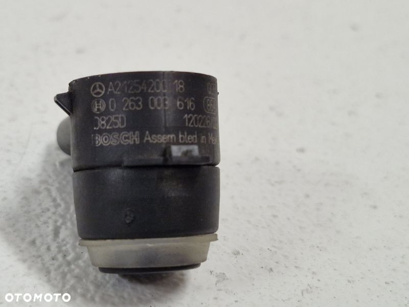 MERCEDES W212 CZUJNIKI PDC PARKOWANIA KOMPLET 4 SZTUKI A2125420018 0263003616 - 6