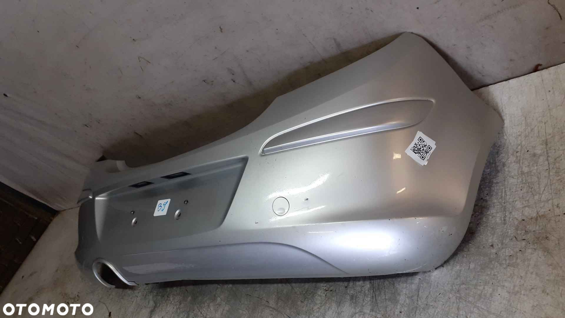^ ZDERZAK TYŁ TYLNY OPEL CORSA D Z157 SREBRNY - 3