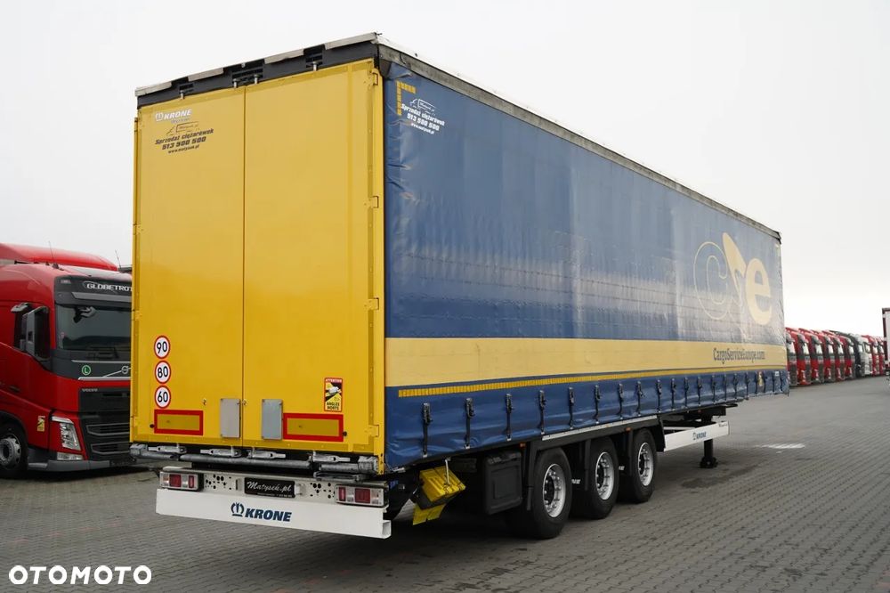 Krone FIRANKA / MEGA / DACH PODNOSZONY / LOW DECK / PLANDEKA ZBROJONA - 5