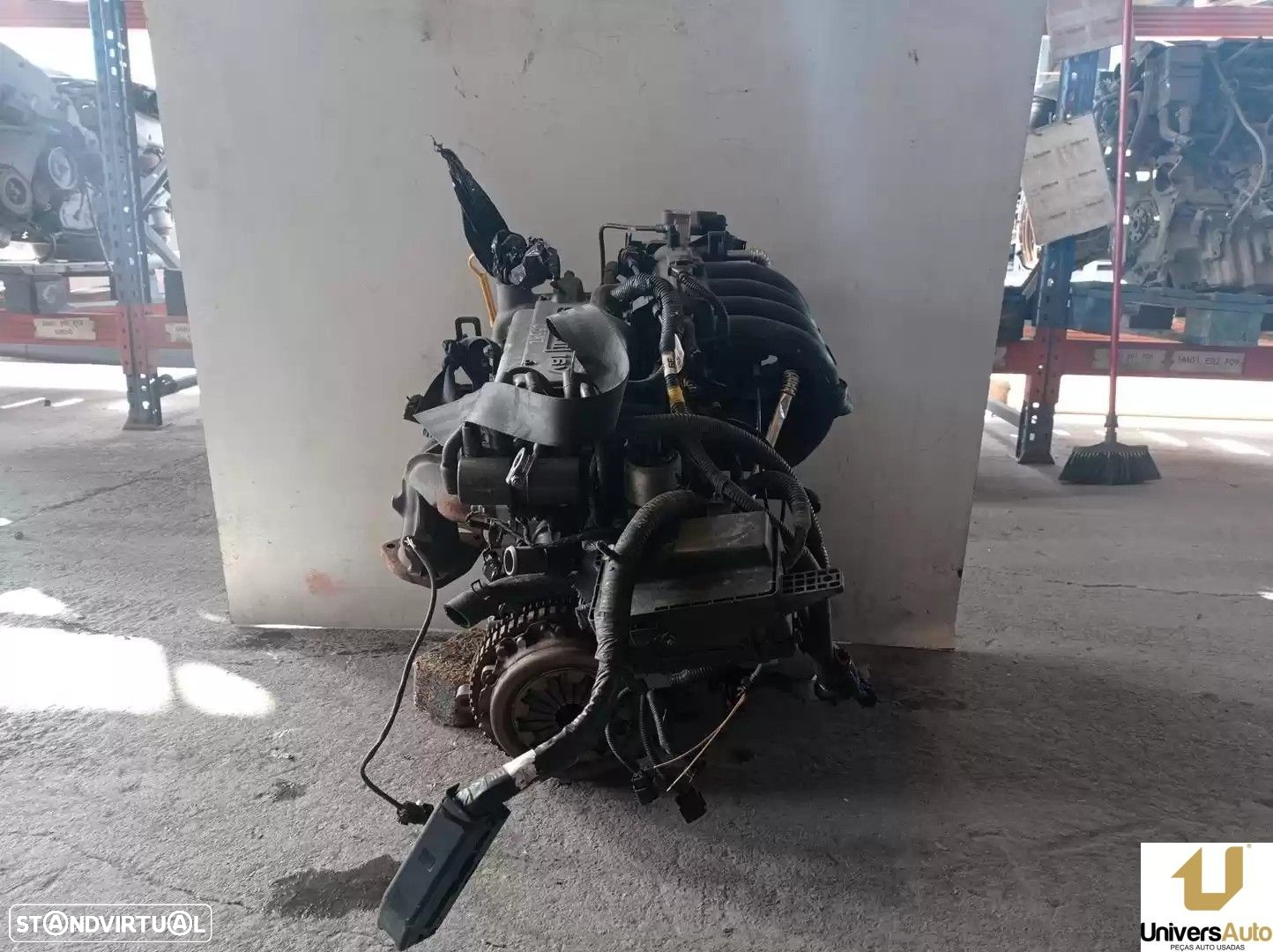 MOTOR COMPLETO CHEVROLET AVEO / KALOS FASTBACK 2008 -B12D1 - 3