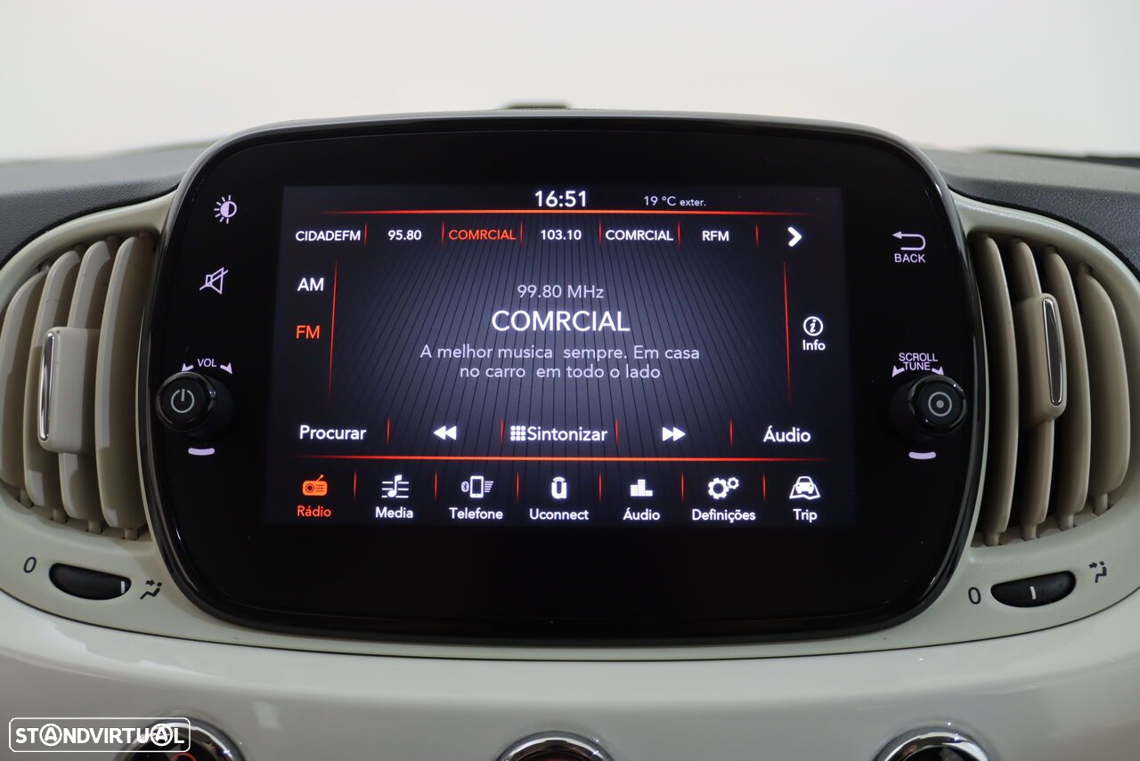 Fiat 500C 1.2 Lounge J16 Dualogic - 22