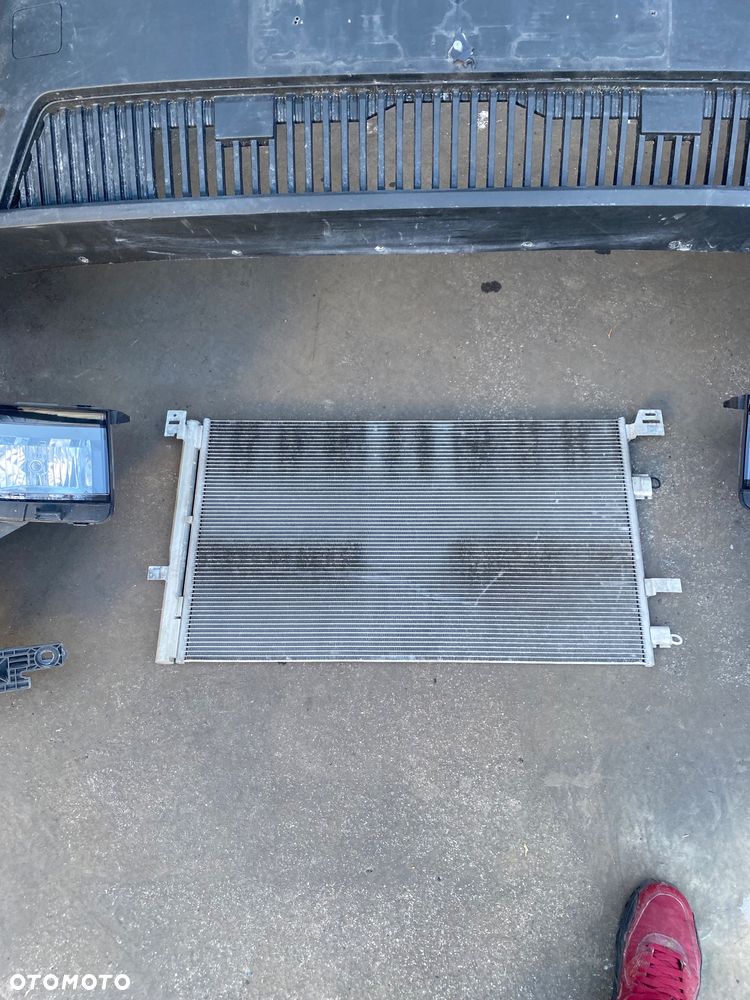 RENAULT MASTER 4 IV , 5 V  25-> Kompletne lampy przednie full led ledowe lampa przednia lewa prawa Reflektory reflektor lewy prawy + ZDERZAK PRZEDNI PRZÓD + chłodnica klimatyzacji 921004663R  260609073R  260106174R lift - 9