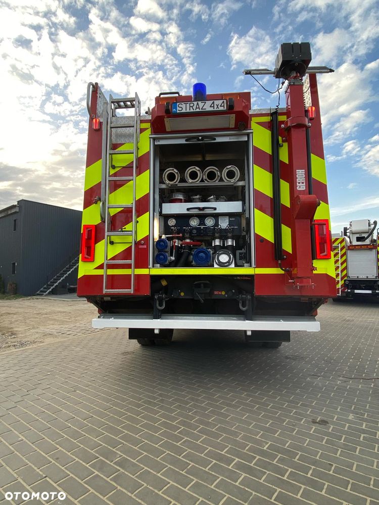 Mercedes-Benz Straż pożarna pojazd pożarniczy MERCEDES ATEGO 4x4 GBA średni terenowy uterenowiony blokady mosty reduktor maszt oświetleniowy - 7