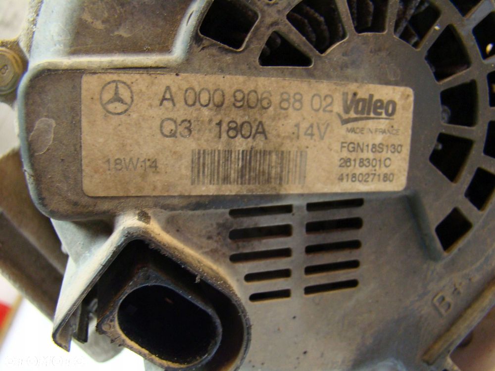 alternator sprinter 906 907 910 vito 2.2 cdi om651 a0009068802 180a - 4