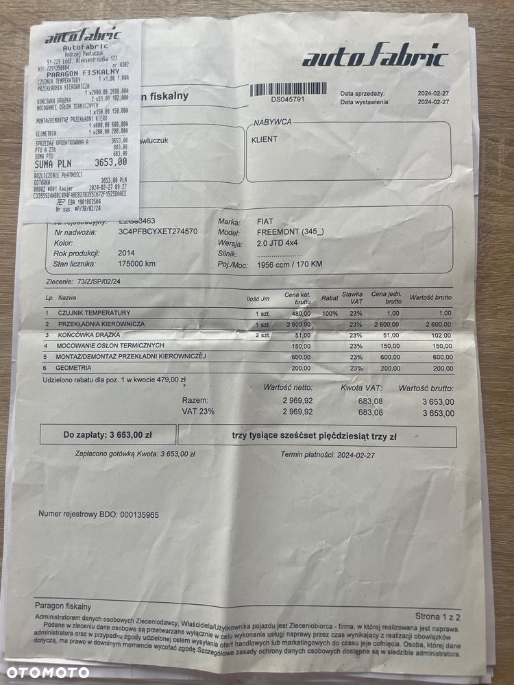Fiat Freemont 2.0 Multijet Black Code AWD - 26