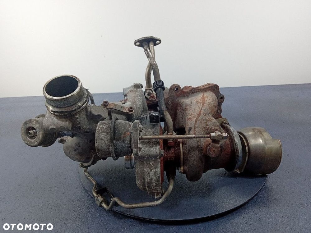 MERCEDES C W203 2.2 170KM TURBOSPRĘŻARKA BITURBO A6510904980 - 7